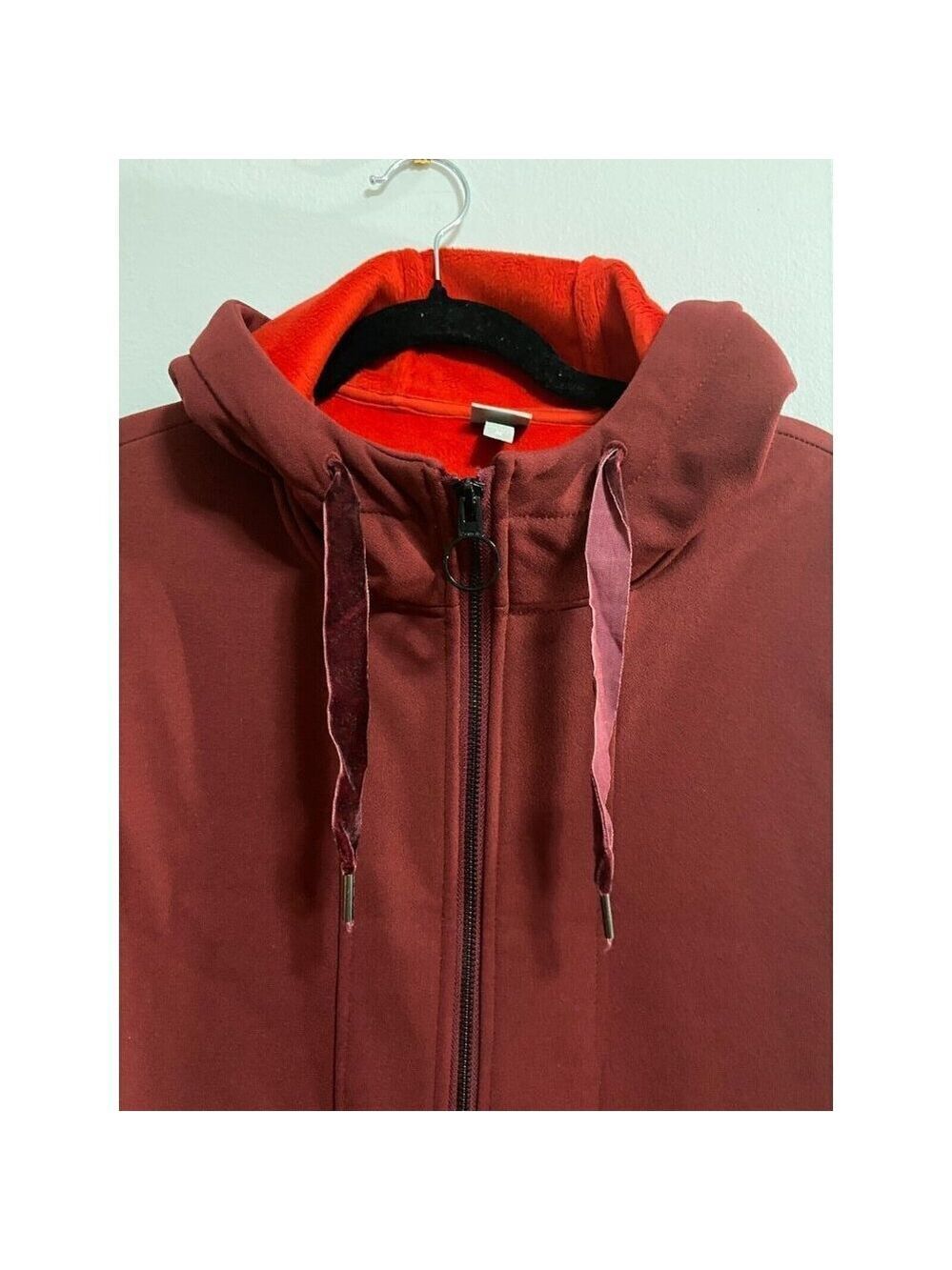 Bench Women's Zip-Up Wine Color Jacket Size M - Picture 7 of 12